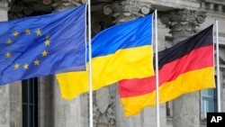 ԵՄ, Ուկրաինա, Գերմանիա. դրոշներ