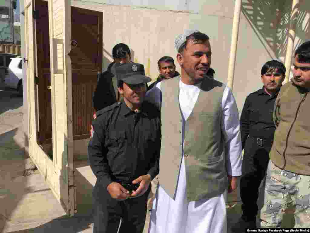 جنرال رازق د کندهار د پخواني امنیه قومندان خان محمد مجاهد تر وژل کیدو ورسته د هغه ځاې ناستي په توګه وټاکل شو.