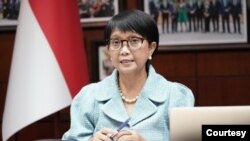 Waziri wa Mambo ya Nje wa Indonesia Retno Marsudi alichaguliwa kuwa mwenyekiti mwenza wa kikundi kazi cha COVAX AMC ilioanzishwa na Shirika la Afya Duniani (WHO) na ushirika wa Chanjo (GAVI).(Photo: Indonesian Ministry of Foreign Affairs).