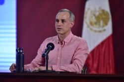 El subsecretario de Salud de México, Hugo López Gatell, es el vocero del gobierno sobre la pandemia.