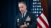 Juru bicara Pentagon Mayor Jenderal Patrick Ryder berbicara dalam pengarahan di Pentagon, Washington, pada 28 Maret 2024. (Foto: AP/Cliff Owen)