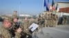 NATO Lowers Flag at Afghanistan Combat Command Center