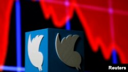 El crecimiento de Twitter en 2015 fue negativo, como también sus ganancias.