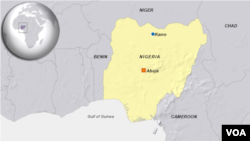 map, Kano, Nigeria