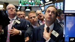 Operadores de la Bolsa de Nueva York, el miércoles 14 de noviembre de 2018.
