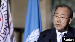 Sekretaris Jenderal PBB Ban Ki-moon.