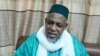 Imam Mahamoud Dicko, avant une conférence de presse.