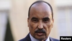 Le président de la Mauritanie, Mohamed Ould A bdel Aziz, à Paris, en France, le 20 novembre 2012. 