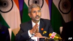 资料照：外交部长苏杰生（Subrahmanyam Jaishankar）
