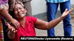 Jamaa ya mmoja wa watu waliouawa kwenye milipuko nchini Sri Lanka.