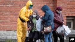 Virus Outbreak Russia