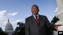 John Lewis, tokoh pejuang diskriminasi rasial di AS, terlihat di Capitol Hill di Washington. (Foto: AP/Lawrence Jackson)