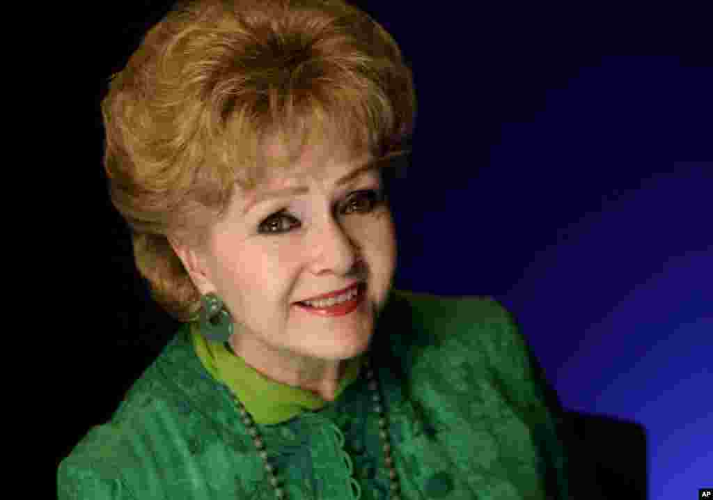La actriz Debbie Reynolds en Nueva York en octubre de 2011.