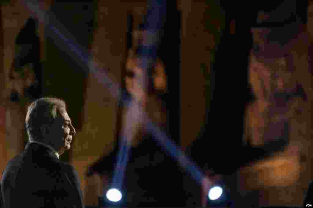 The 14th edition of the Luxor African Film Festival, with entries from over 20 countries, opens at Luxor Temple. Mahmoud Hemeida, honorary president, says, “We hold the festival in Luxor to promote our heritage and city.” (Hamada Elrasam/VOA)