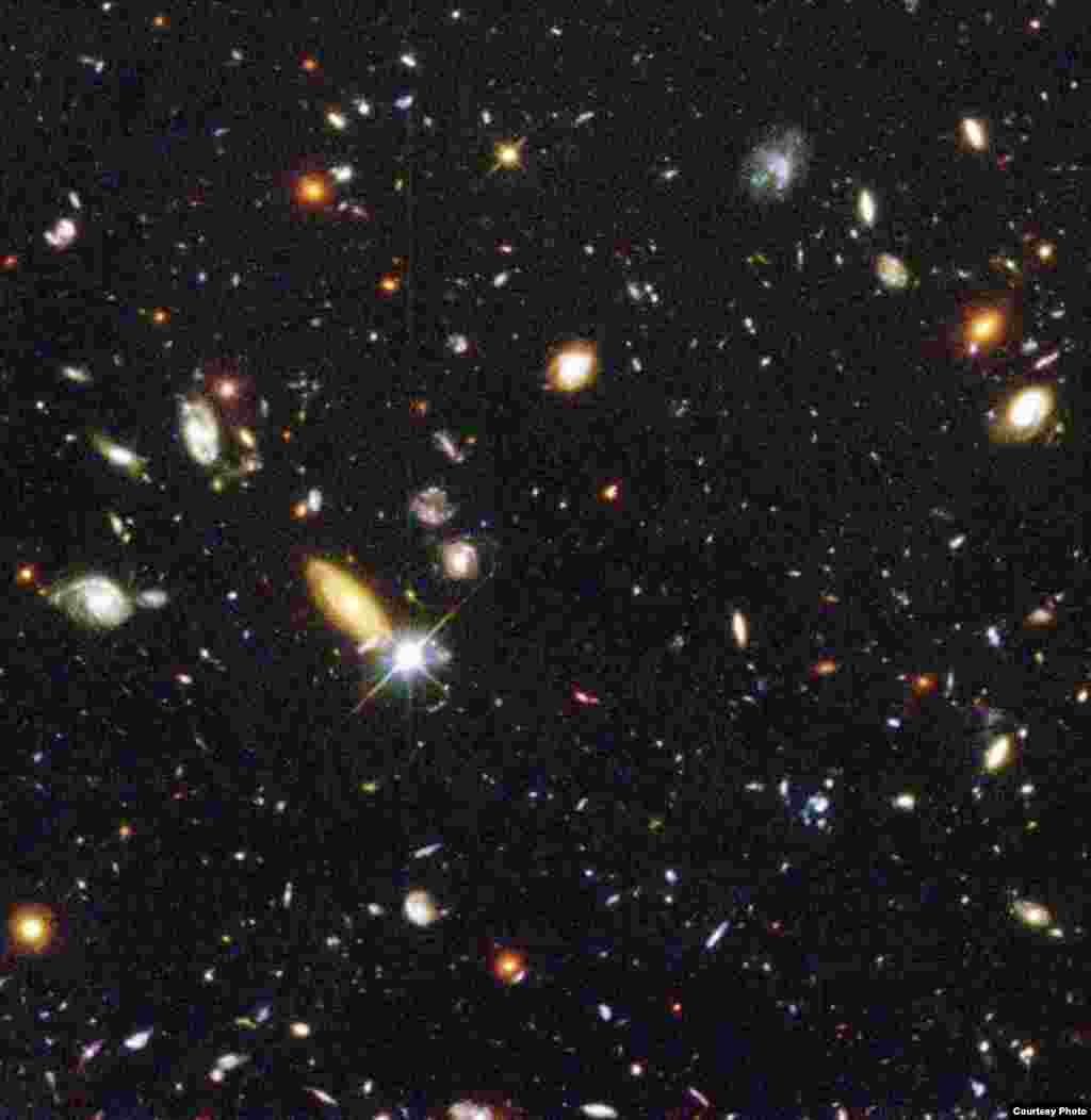 Among its remarkable discoveries is a deeper understanding of the evolution of the universe and capturing images of galaxies that may have formed less than one billion years after the Big Bang, Jan. 15, 1996. (NASA)