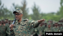 Rais Paul Kagame wa Rwanda.