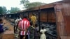 Le musée d'Histoire d'Abomey, après un incendie, au Bénin, le 29 août 2017. (VOA/Ginettte Fleure Adandé)