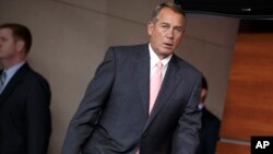 "No estoy tan optimista como me gustaría estarlo", declaró John Boehner sobre un posible acuerdo para solucionar la crisis fronteriza.