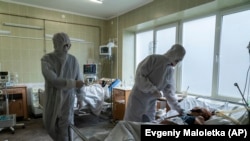 Virus Outbreak Ukraine