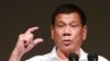 Presiden Filipina Perlunak Kampanye Anti-Narkoba 