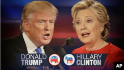 Clinton Trump