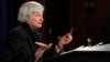Federal Reserve Chair Janet Yellen speaks during a news conference at the Federal Reserve in Washington, June 18, 2014.