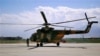 This May 13, 2013 file photo shows a Mi-17 helicopter, used by the Afghan air force sitting on Bagram Air Field in Afghanistan. It is one type of helicopter Nigeria is buying from Russia.