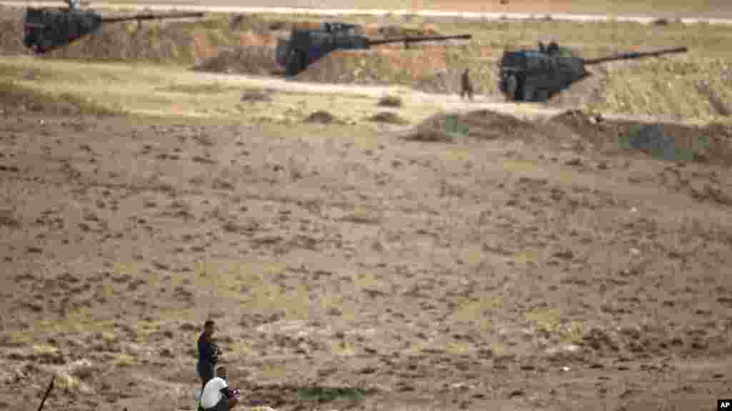 Garin Kobani a Siriya, 26 ga Oktoba, 2014.