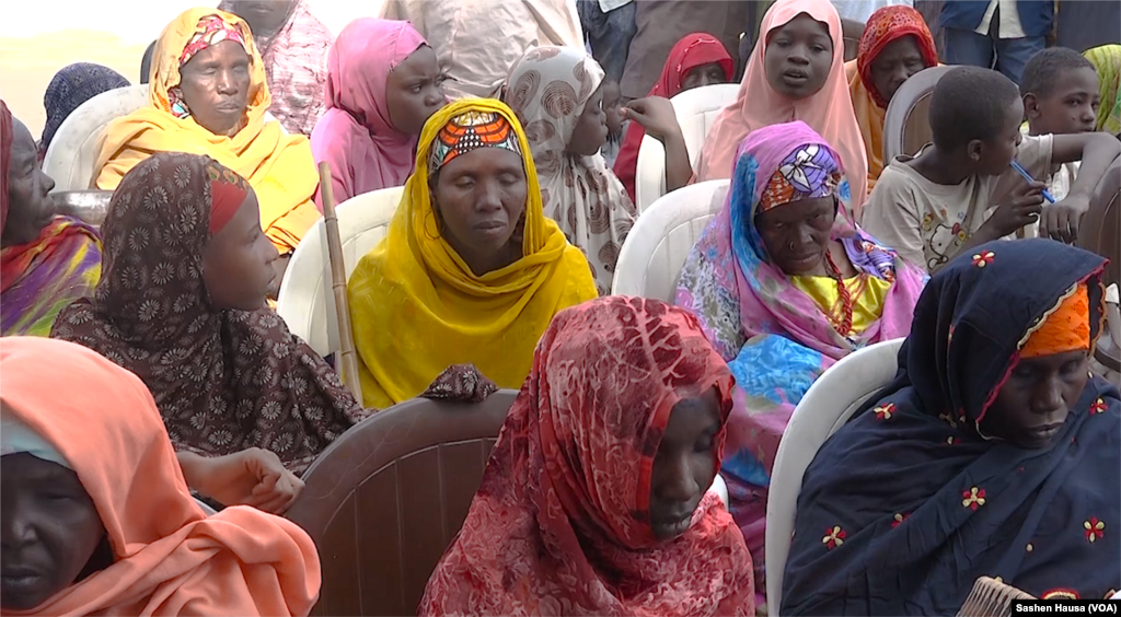 Wasu nakasassu mata sun halarci Bikin Ranar Tunawa Da Nakasassu A Maiduguri, Disemba 4, 2017 