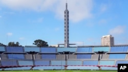 El estadio Centenario de Montevideo, donde se jugará el partido inaugural del Mundial de 2030.