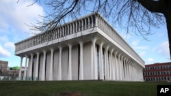 Fakultas Kebijakan Publik dan Internasional Universitas Princeton. (Foto: AP)