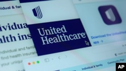 Tampilan halaman situs web United Healthcare di layar komputer di New York pada Kamis, 29 Februari 2024. (Foto: AP)