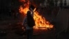 Manifestantes rechazan una nueva constitución en Chile