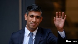 Rishi Sunak akiwa London.