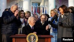 U.S. President Biden signs "Respect for Marriage Act" at the White House in Washington