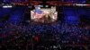 Republicans Stay Upbeat Despite Convention Rain Delay