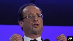 Sabon shugaban Faransa, Francois Hollande