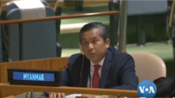 မြန်မာစစ်တပ် လေကြောင်းထိုးစစ်တွေ ဟန့်တားဖို့ လုံခြုံရေးကောင်စီကို သံအမတ်ကြီး ဦးကျော်မိုးထွန်း တိုက်တွန်း
