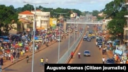 Cidade de Bissau, capital da Guiné-Bissau
