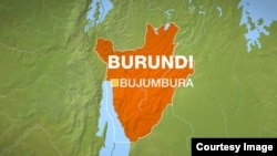 Burundi map