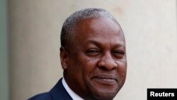 Ghana's President John Dramani Mahama file photo. 