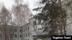The psychiatric clinic in Nur-Sultan, Kazakhstan, where a court ordered blogger Aigul Utepova to be detained. (Courtesy: Togzhan Tuzel)