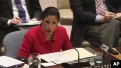 Duta Besar AS untuk PBB, Susan Rice, yang dikecam pihak oposisi Kongres karena awalnya mengkaitkan serangan di Benghazi berkaiyan dengan protes sebuah film anti Islam. (Foto: dok)