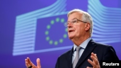 Le négociateur en chef de l'Union Européenne, Michel Barnier, le 20 décembre 2017.