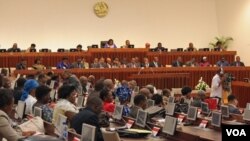 Trabalhos parlamentares em Maputo