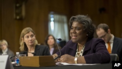 Asisten Menteri Luar Negeri Amerika urusan Afrika, Linda Thomas-Greenfield (foto: dok).