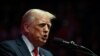 El presidente electo de los Estados Unidos, Donald Trump, durante el acto político celebrado en el Capital One Arena en Washington, el 19 de enero de 2025, un día antes de su ceremonia de investidura. (Foto: AFP)