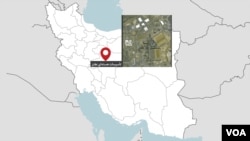 محل تاسیسات نطنز روی نقشه ایران
