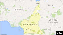 Carte du Cameroun