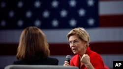 Demokratska predsjednička kandidatkinja Elizabeth Warren